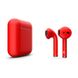 Бездротові навушники Apple AirPods 2 з бездротовою зарядкою Aurora Red (MRXJ2)
