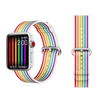 Купити Ремінець COTEetCI W30 Rainbow різнобарвний для Apple Watch 38/40mm за найкращою ціною в Україні 🔔, наш інтернет - магазин гарантує якість і швидку доставку вашого замовлення 🚀
