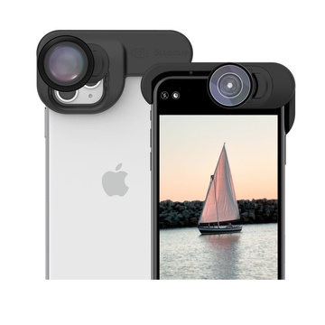 Купить Объектив Olloclip Pocket Telephoto 2X + Fisheye + Macro15x для iPhone 11 Pro Max по лучшей цене в Украине 🔔 ,  наш интернет - магазин гарантирует качество и быструю доставку вашего заказа 🚀