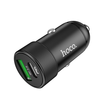 Купити Автомобільний зарядний пристрій Hoco Z32B Speed up PD+QC3.0 Black за найкращою ціною в Україні 🔔, наш інтернет - магазин гарантує якість і швидку доставку вашого замовлення 🚀