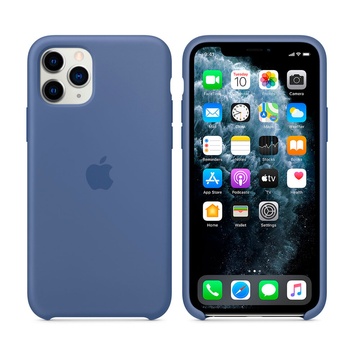Купити Силіконовий чохол oneLounge Silicone Case Linen Blue для iPhone 11 Pro OEM (MY172) за найкращою ціною в Україні 🔔, наш інтернет - магазин гарантує якість і швидку доставку вашого замовлення 🚀