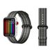 Ремінець COTEetCI W30 Rainbow чорний для Apple Watch 42/40mm