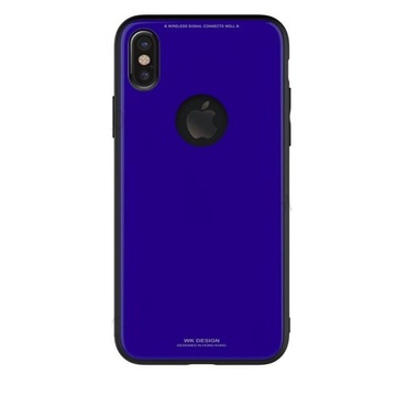 Купити Чохол WK Azure Stone синій для iPhone X за найкращою ціною в Україні 🔔, наш інтернет - магазин гарантує якість і швидку доставку вашого замовлення 🚀