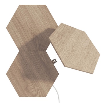 Купити Додаткові модулі Nanoleaf Elements Wood Look Hexagons Starter Kit Apple HomeKit (3 модуля) за найкращою ціною в Україні 🔔, наш інтернет - магазин гарантує якість і швидку доставку вашого замовлення 🚀