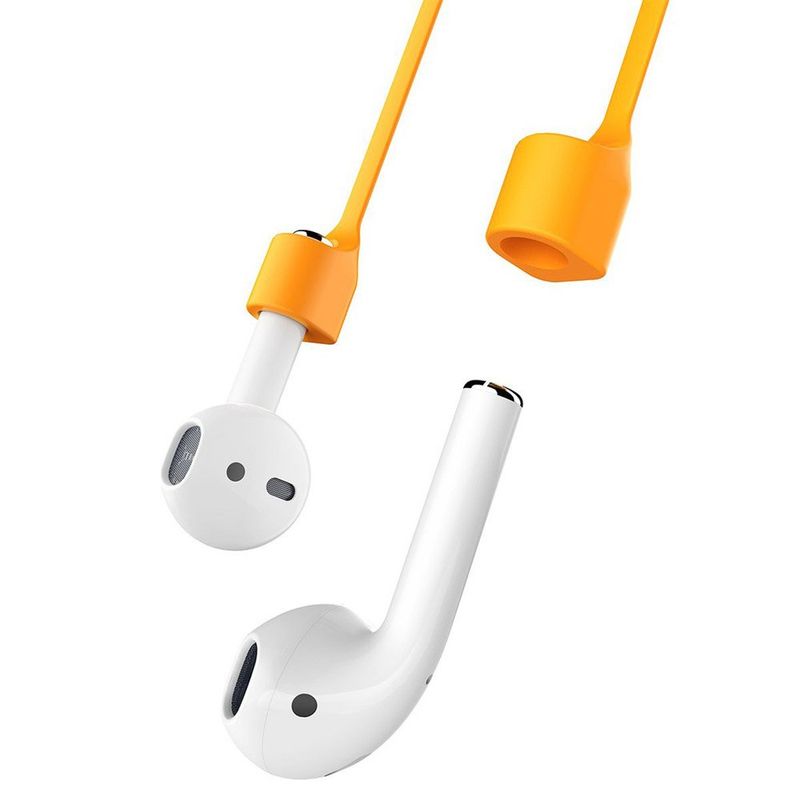 Купити Шнур-фіксатор Baseus Strap помаранчевий для навушників Apple AirPods за найкращою ціною в Україні 🔔, наш інтернет - магазин гарантує якість і швидку доставку вашого замовлення 🚀