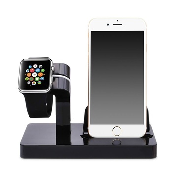Купити Чорна док-станція CinkeyPro Charger Dock для Apple Watch | iPhone за найкращою ціною в Україні 🔔, наш інтернет - магазин гарантує якість і швидку доставку вашого замовлення 🚀