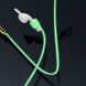 Тримач для навушників Apple AirPods Baseus let's Go Fluorescent Ring Sports Silicone Lanyard Sleeve жовтий +