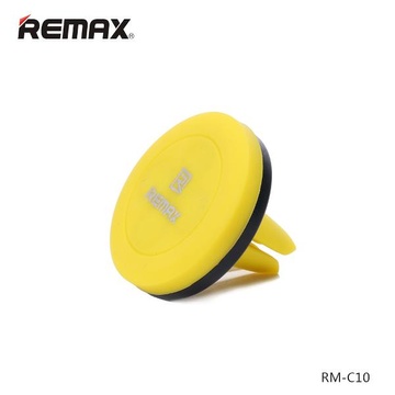 Купити Магнітний автотримач Remax RM-C10 Black Yellow за найкращою ціною в Україні 🔔, наш інтернет - магазин гарантує якість і швидку доставку вашого замовлення 🚀