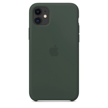 Купити Силіконовий чохол зелений для iPhone 11 за найкращою ціною в Україні 🔔, наш інтернет - магазин гарантує якість і швидку доставку вашого замовлення 🚀