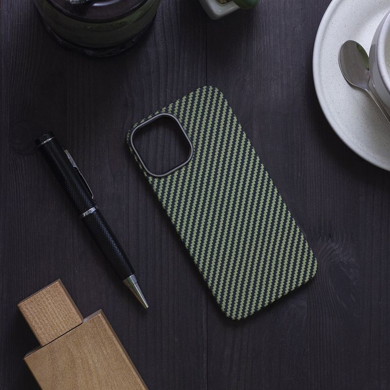 Купити Чохол K-DOO Kevlar зелений для iPhone 12 Pro Max за найкращою ціною в Україні 🔔, наш інтернет - магазин гарантує якість і швидку доставку вашого замовлення 🚀