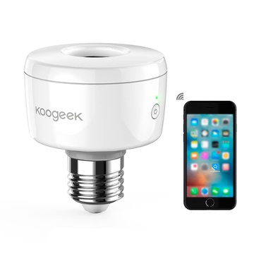Купити Розумний адаптер для лампочки Koogeek SK1 Smart Socket за найкращою ціною в Україні 🔔, наш інтернет - магазин гарантує якість і швидку доставку вашого замовлення 🚀
