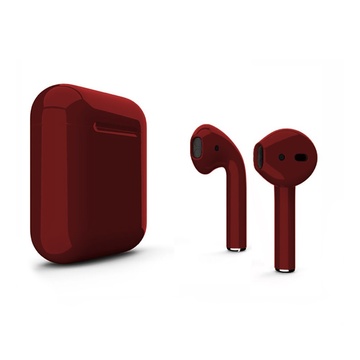 Купити Бездротові навушники Apple AirPods 2 з бездротовою зарядкою Maroon (MRXJ2) за найкращою ціною в Україні 🔔, наш інтернет - магазин гарантує якість і швидку доставку вашого замовлення 🚀