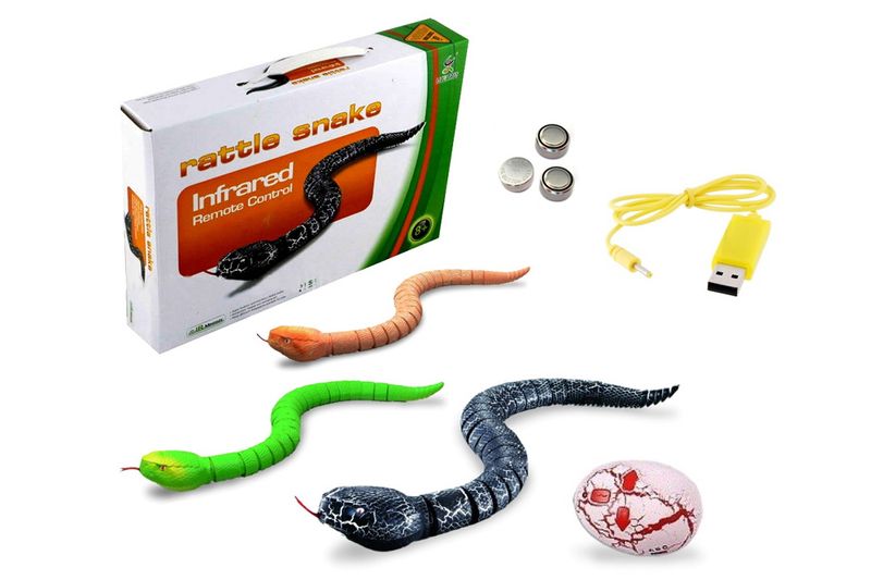 Купить Змея с пультом управления ZF Rattle snake (зеленая) по лучшей цене в Украине 🔔 ,  наш интернет - магазин гарантирует качество и быструю доставку вашего заказа 🚀