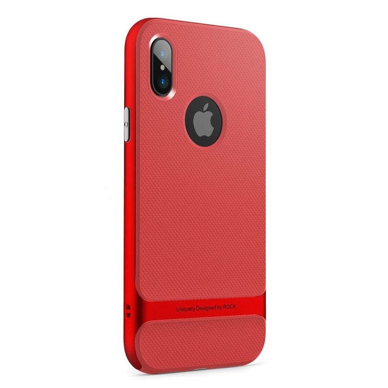 Купити Чохол-накладка ROCK Royce Series Red для iPhone X | XS за найкращою ціною в Україні 🔔, наш інтернет - магазин гарантує якість і швидку доставку вашого замовлення 🚀