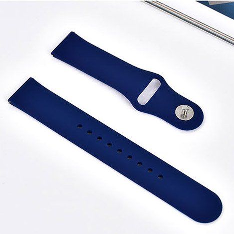 Купити Ремінець COTEetCI W42 Silicone Band синій для Samsung Gear S3 20mm за найкращою ціною в Україні 🔔, наш інтернет - магазин гарантує якість і швидку доставку вашого замовлення 🚀