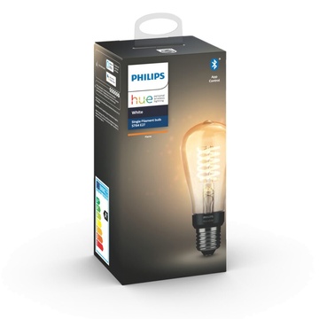 Купити Розумна LED лампочка Philips Hue White Filament Edison ST64 E27 Apple HomeKit (1 шт.) за найкращою ціною в Україні 🔔, наш інтернет - магазин гарантує якість і швидку доставку вашого замовлення 🚀