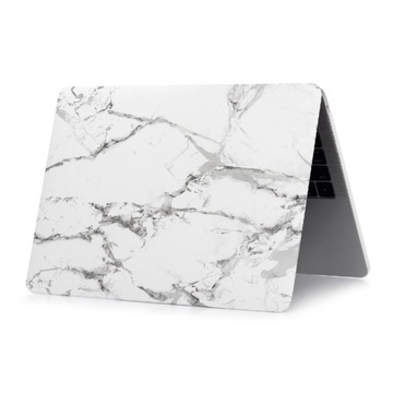 Купити Мармуровий чохол oneLounge Marble White | Gray для MacBook Pro 16" (2019) за найкращою ціною в Україні 🔔, наш інтернет - магазин гарантує якість і швидку доставку вашого замовлення 🚀