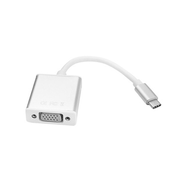 Купити Адаптер (перехідник) oneLounge USB Type-C to VGA Adapter Silver для MacBook за найкращою ціною в Україні 🔔, наш інтернет - магазин гарантує якість і швидку доставку вашого замовлення 🚀