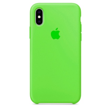 Купити Силіконовий чохол Lime Green зелений для iPhone X/XS за найкращою ціною в Україні 🔔, наш інтернет - магазин гарантує якість і швидку доставку вашого замовлення 🚀