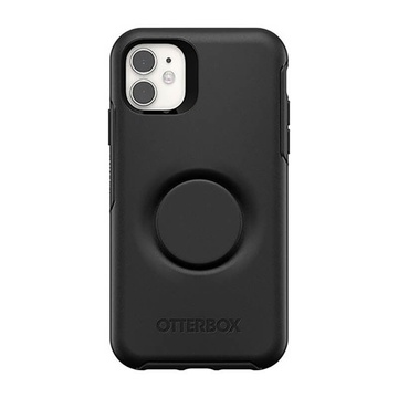 Купить Чехол-подставка (с попсокетом) для iPhone 11 OtterBox Pop Symmetry Series Case Black по лучшей цене в Украине 🔔 ,  наш интернет - магазин гарантирует качество и быструю доставку вашего заказа 🚀