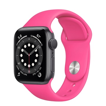 Купити Ремінець oneLounge Sport Band 38mm | 40mm Barbie Pink для Apple Watch SE| 6 | 5 | 4 | 3 | 2 | 1 OEM за найкращою ціною в Україні 🔔, наш інтернет - магазин гарантує якість і швидку доставку вашого замовлення 🚀