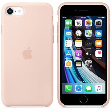 Купить Силиконовый чехол oneLounge Silicone Case Pink Sand для iPhone SE 2020 | 8 | 7 OEM (MXYK2) по лучшей цене в Украине 🔔 ,  наш интернет - магазин гарантирует качество и быструю доставку вашего заказа 🚀