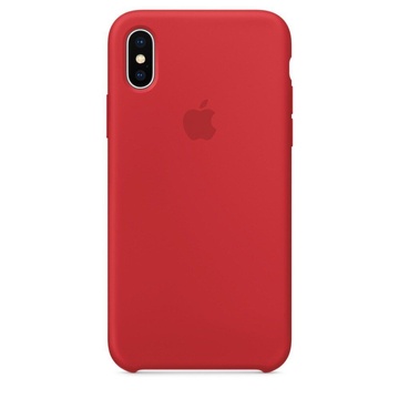 Купить Чехол HC Silicone Case для Apple iPhone X/XS Red Без бренда по лучшей цене в Украине 🔔 ,  наш интернет - магазин гарантирует качество и быструю доставку вашего заказа 🚀