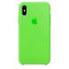 Купить Силиконовый чехол Lime Green зелёный для iPhone X/XS по лучшей цене в Украине 🔔 ,  наш интернет - магазин гарантирует качество и быструю доставку вашего заказа 🚀