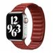 Ремінець oneLounge Leather Link Magnetic Red для Apple Watch 38mm | 40mm (S | M) OEM