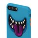 3D чехол с рисунком SwitchEasy Monsters синий для iPhone 8 Plus/7 Plus