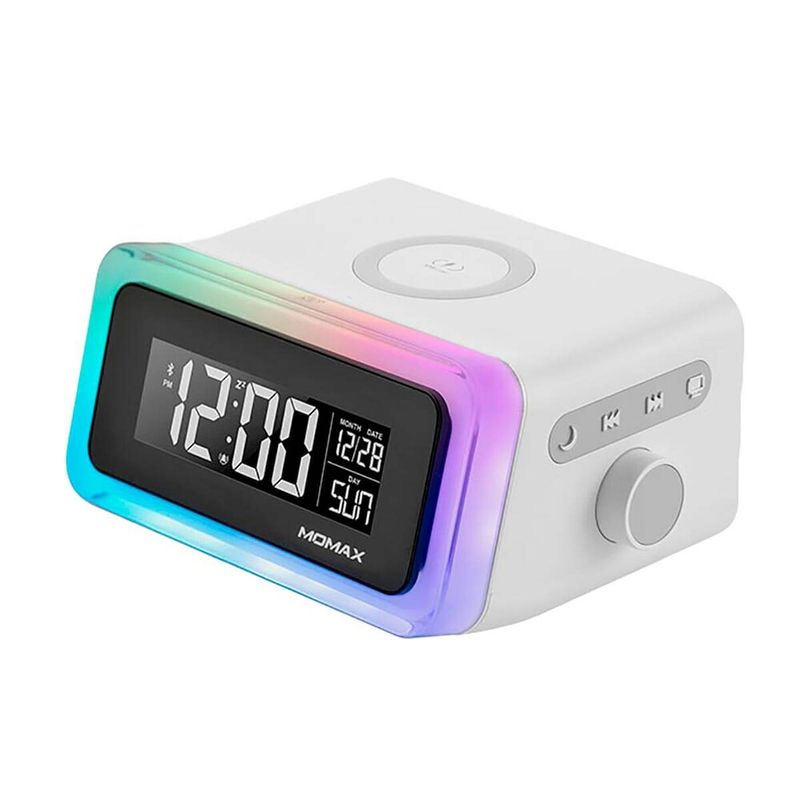 Купити Настільні годинники з бездротовою зарядкою Momax Q. Clock 2 Digital за найкращою ціною в Україні 🔔, наш інтернет - магазин гарантує якість і швидку доставку вашого замовлення 🚀