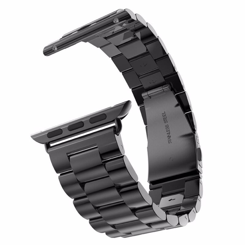 Купити Металевий ремінець HOCO Stainless Steel Black для Apple Watch 40mm | 38mm SE| 6 | 5 | 4 | 3 | 2 | 1 за найкращою ціною в Україні 🔔, наш інтернет - магазин гарантує якість і швидку доставку вашого замовлення 🚀