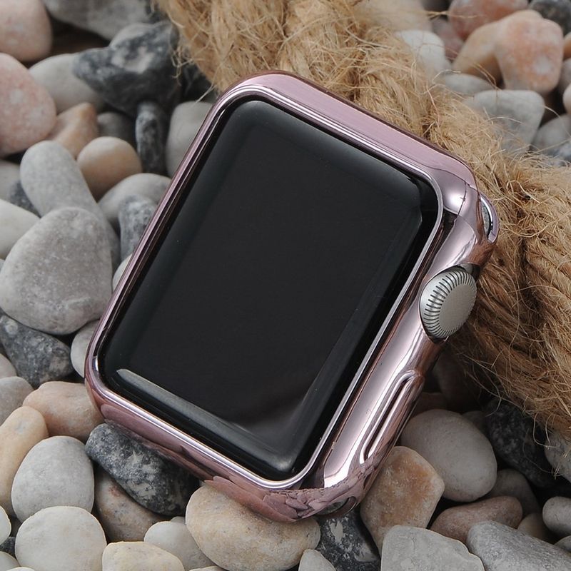 Купить Силиконовый чехол Coteetci розовый для Apple Watch 3/2 42мм по лучшей цене в Украине 🔔 ,  наш интернет - магазин гарантирует качество и быструю доставку вашего заказа 🚀
