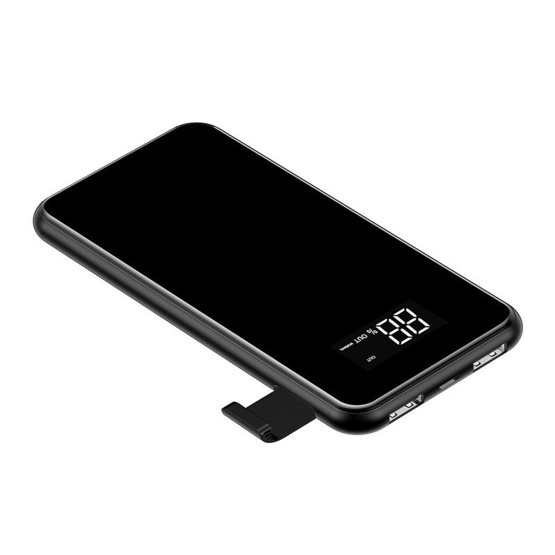 Купить Внешний аккумулятор с дисплеем и беспроводной зарядкой Baseus Wireless Charger 8000mAh Black по лучшей цене в Украине 🔔 ,  наш интернет - магазин гарантирует качество и быструю доставку вашего заказа 🚀