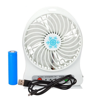 Купить Переносной портативный вентилятор Ручной и Настольный UTM Белый по лучшей цене в Украине 🔔 ,  наш интернет - магазин гарантирует качество и быструю доставку вашего заказа 🚀