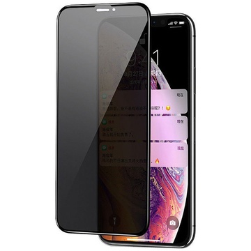 Защитное стекло Privacy 5D Matte (full glue) (тех.пак) для Apple iPhone 13 Pro Max (6.7")