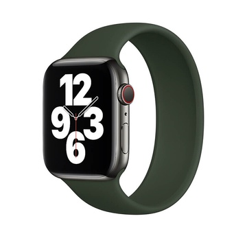 Купить Силиконовый монобраслет oneLounge Solo Loop Pine Green для Apple Watch 44mm | 42mm Size M OEM по лучшей цене в Украине 🔔 ,  наш интернет - магазин гарантирует качество и быструю доставку вашего заказа 🚀