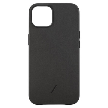Кожаный чехол-накладка Native Union CLIC Classic MagSafe Black для Phone 13 Pro Max