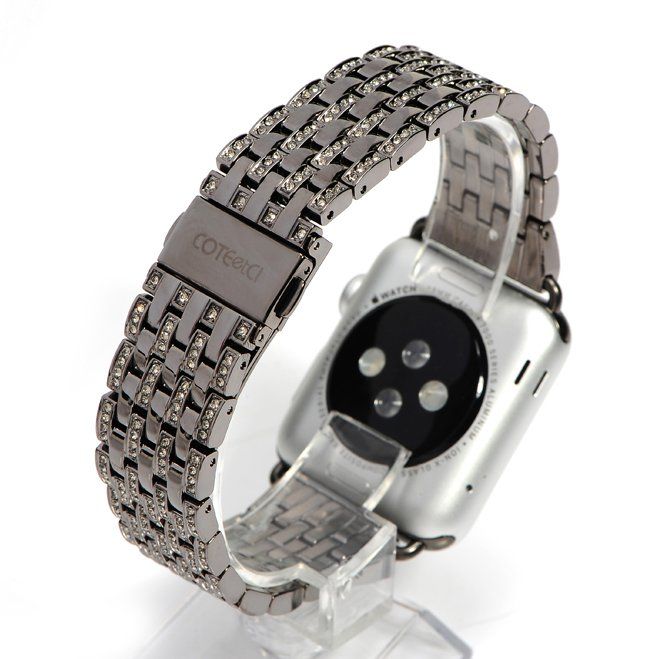 Купити Ремінець для Apple Watch 38/40 мм - COTEetCI W4 Magnificent чорний за найкращою ціною в Україні 🔔, наш інтернет - магазин гарантує якість і швидку доставку вашого замовлення 🚀