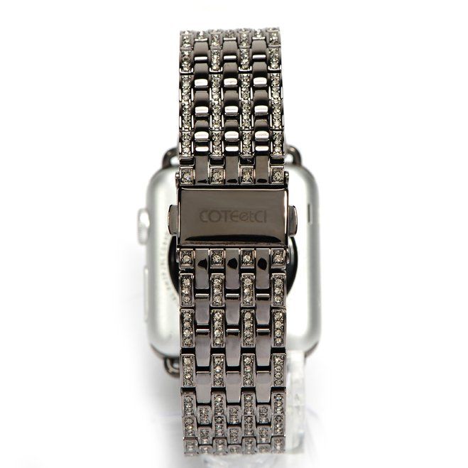 Купить Ремешок для Apple Watch 38/40 мм - COTEetCI W4 Magnificent чёрный по лучшей цене в Украине 🔔 ,  наш интернет - магазин гарантирует качество и быструю доставку вашего заказа 🚀