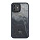 Чехол из натурального камня Woodcessories Bumper Case Stone Camo Gray для iPhone 12 mini