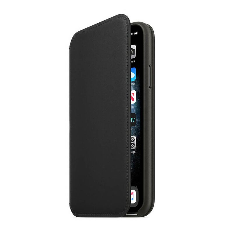 Купить Черный кожаный чехол-бумажник oneLounge Leather Folio Black для iPhone 11 OEM по лучшей цене в Украине 🔔 ,  наш интернет - магазин гарантирует качество и быструю доставку вашего заказа 🚀