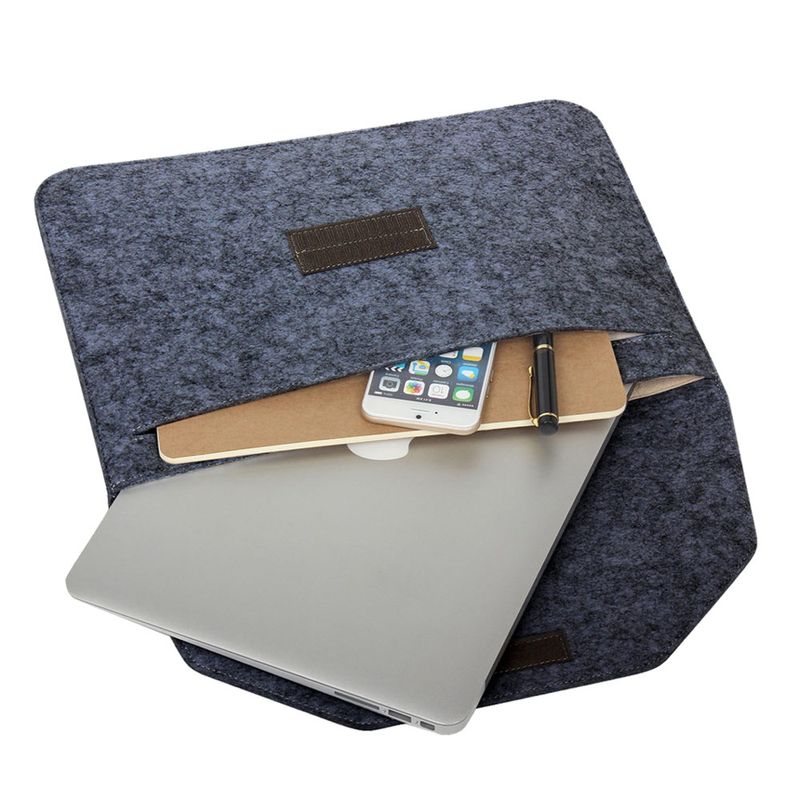 Купить Чехол из войлока oneLounge Voground Dark Grey для MacBook 12" | Air 11" по лучшей цене в Украине 🔔 ,  наш интернет - магазин гарантирует качество и быструю доставку вашего заказа 🚀