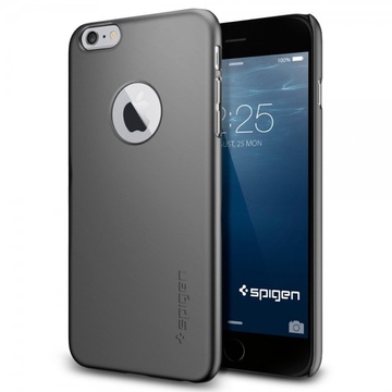 Купить Чехол Spigen Thin Fit A Gunmetal для iPhone 6 Plus | 6s Plus по лучшей цене в Украине 🔔 ,  наш интернет - магазин гарантирует качество и быструю доставку вашего заказа 🚀