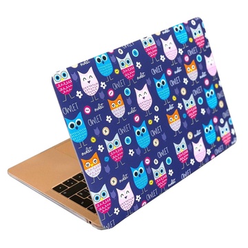 Купить Чехол накладка DDC пластик для MacBook Air 13" (2018/2019) picture owl по лучшей цене в Украине 🔔 ,  наш интернет - магазин гарантирует качество и быструю доставку вашего заказа 🚀