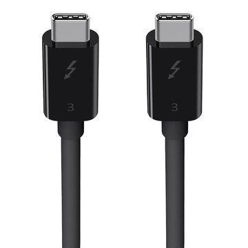 Купить Зарядный кабель Belkin Thunderbolt 3 Cable USB-C to USB-C 100W 0.8m по лучшей цене в Украине 🔔 ,  наш интернет - магазин гарантирует качество и быструю доставку вашего заказа 🚀