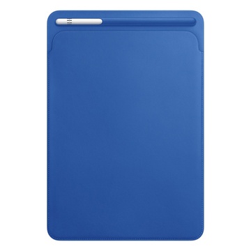 Купить Кожаный чехол Apple Leather Sleeve Electric Blue (MRFL2) для iPad Air 3 (2019) | Pro 10.5" по лучшей цене в Украине 🔔 ,  наш интернет - магазин гарантирует качество и быструю доставку вашего заказа 🚀