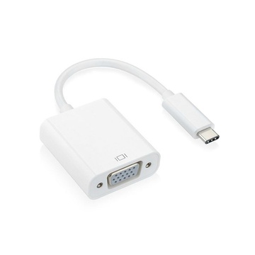 Купить Переходник oneLounge USB Type-C to VGA Adapter White для Apple MacBook по лучшей цене в Украине 🔔 ,  наш интернет - магазин гарантирует качество и быструю доставку вашего заказа 🚀
