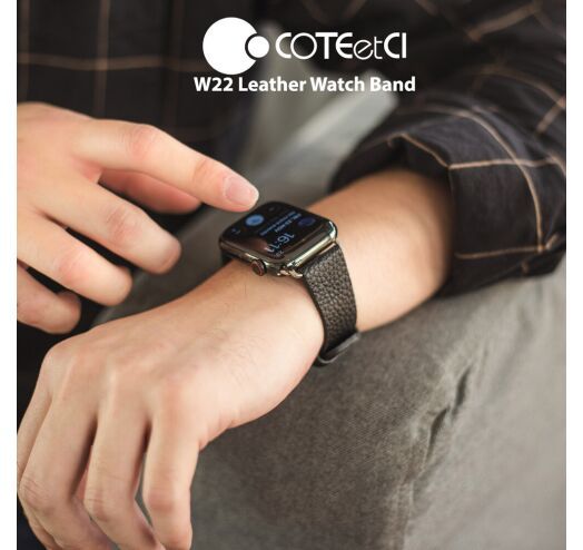 Купить Ремешок COTEetCI W22 Premier синий для Apple Watch 38/40mm по лучшей цене в Украине 🔔 ,  наш интернет - магазин гарантирует качество и быструю доставку вашего заказа 🚀