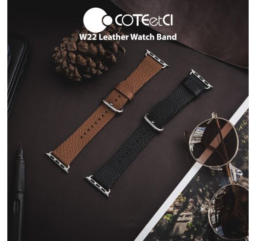 Купить Ремешок COTEetCI W22 Premier синий для Apple Watch 38/40mm по лучшей цене в Украине 🔔 ,  наш интернет - магазин гарантирует качество и быструю доставку вашего заказа 🚀